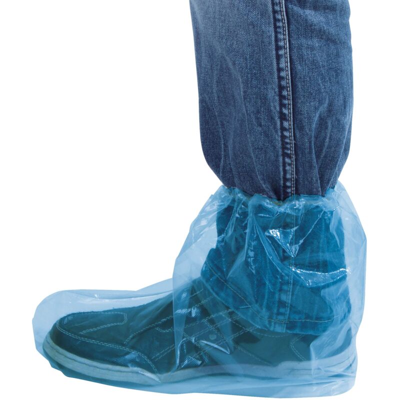 Kerbl 15360 - Copriscarpe monouso con Elastico, a
