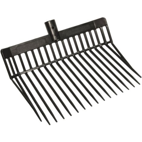 Kerbl 323475 - Forchetta per giungga, Colore: Nero