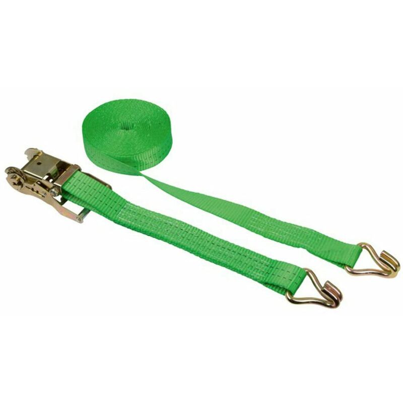 Kerbl 37130 -, Ancora Cinghia Ratchet, 2 Pezzi, Il 35 mm / 6 m. caricare 2.000 kg