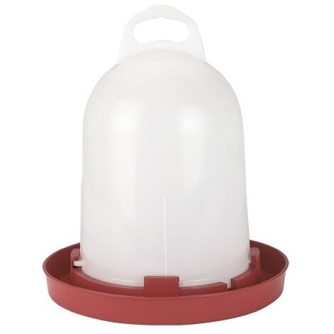 Kerbl Abreuvoir en plastique pour volaille Gourde pour poulets + poussins, capacité 5,5 L