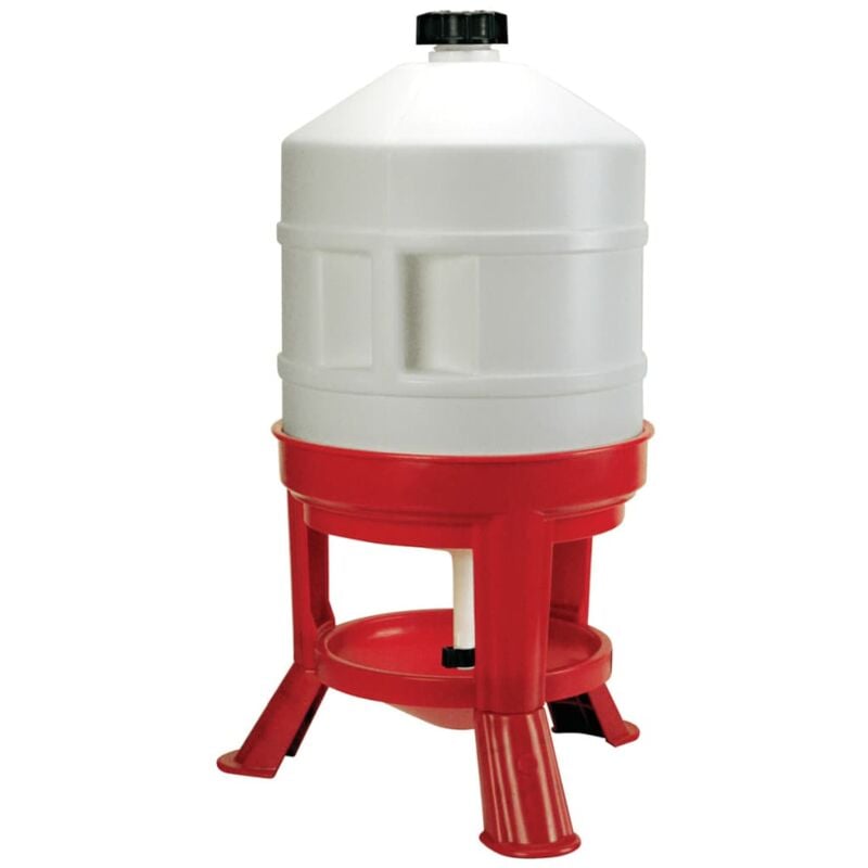 

Abrevadero para aves de corral 30 L plástico 70233 - Multicolor - Kerbl