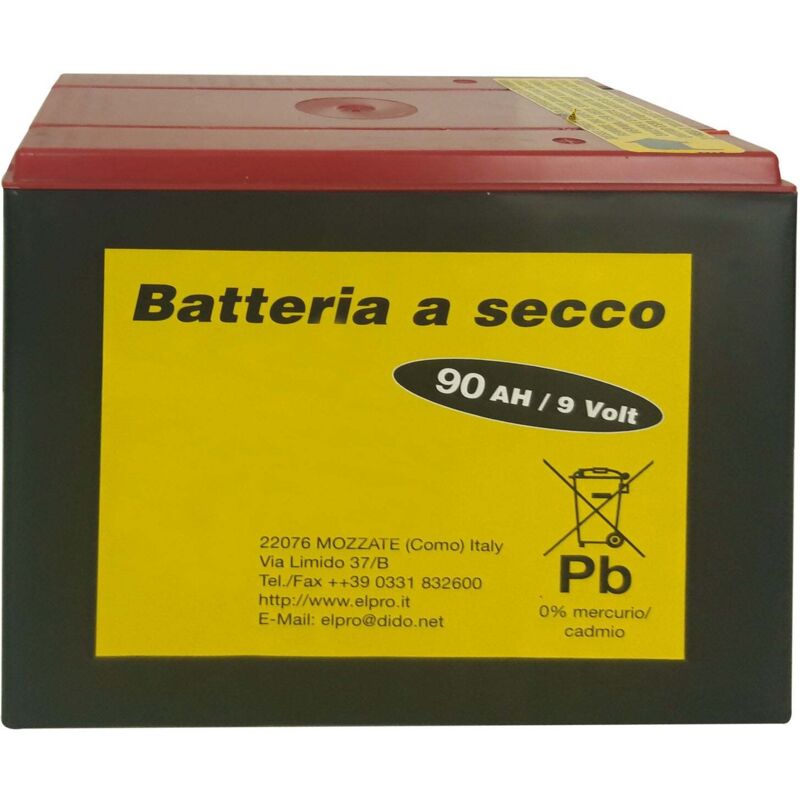 Batteria A Secco 90ah 9v Per Elettro Recinzioni 441213
