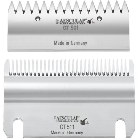 Kerbl Aesculap Schermesser Econom Set, 23 Ober & 21 Untermesser Zähne, 1 mm
