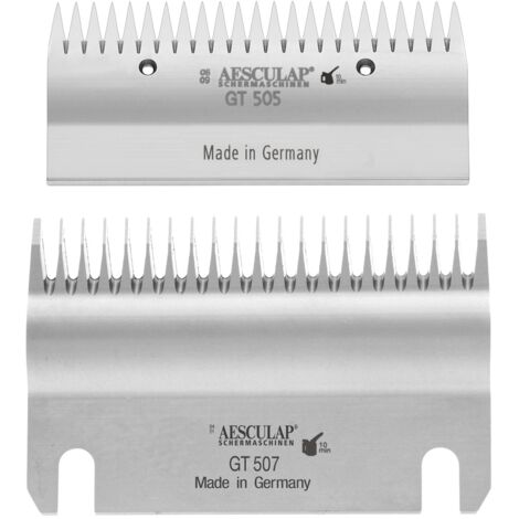 Kerbl Aesculap Schermesser Econom Set, 23 Ober & 21 Untermesser Zähne, 3 mm