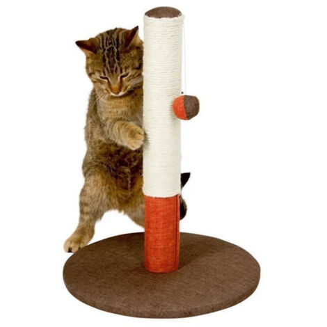 KERBL Albero per gatti Opal Basic - 37x37x50cm - Bordeaux e marrone
