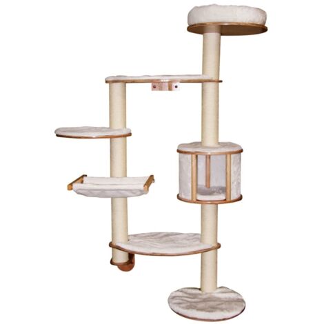 Kerbl Árbol para gatos montado en pared Dolomit XL 185 cm blanco 81501