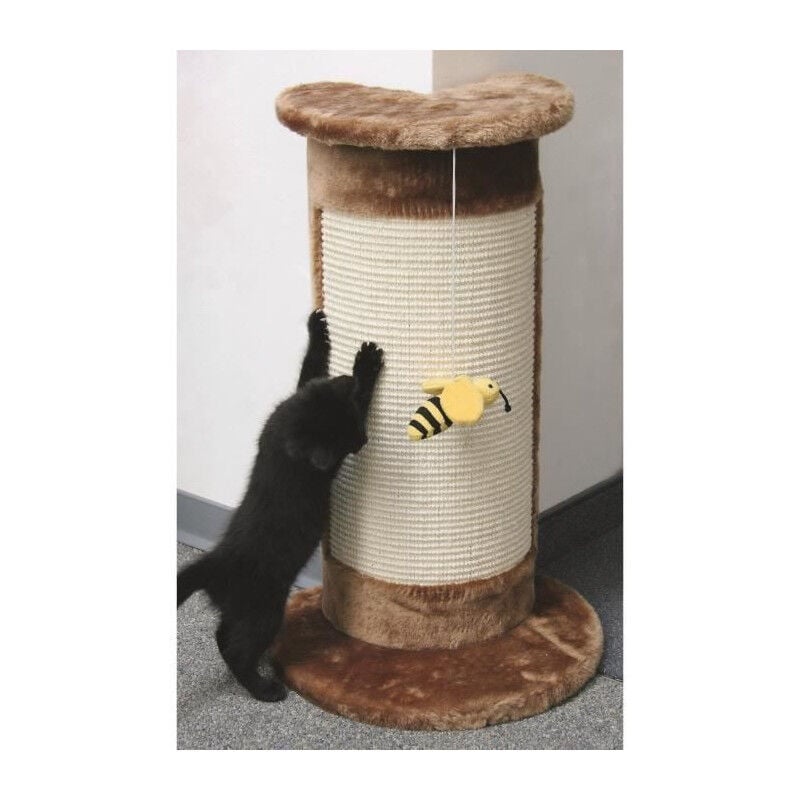 Les Tendances - kerbl Arbre a chat angulaire 58cm - Brun