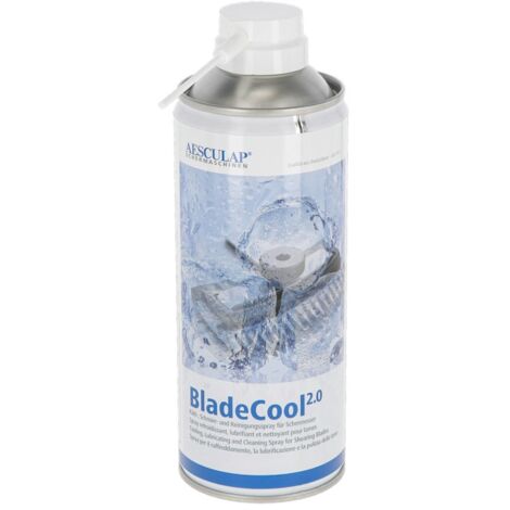 Kerbl BladeCool 2.0 400 ml Spray, 3-in-1 Spray für Schermesser und Kämme