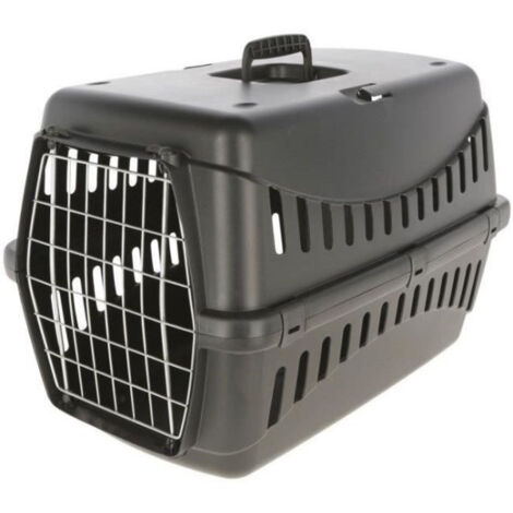 KERBL - Box de transport pour chien - EXPEDITION ECO - 58 x 38 x 38 cm - Noir
