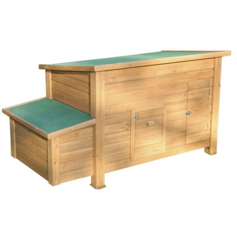 

Kerbl Gallinero de madera Florentina 82827 - Marrón