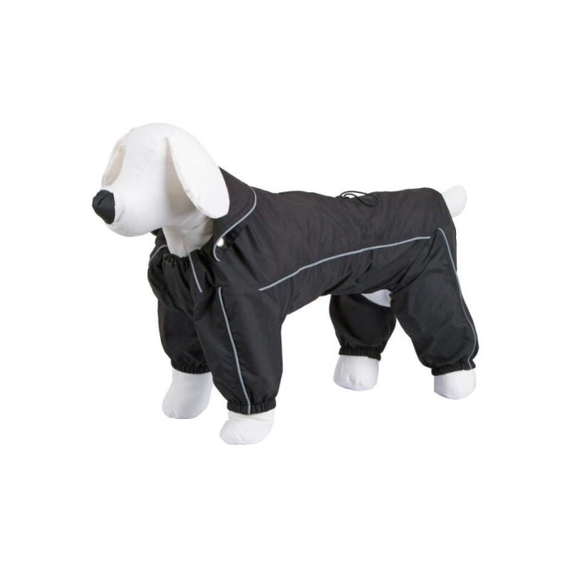 Manteau de pluie impérméable Manchester xs - 30cm pour chien - Noir - Kerbl