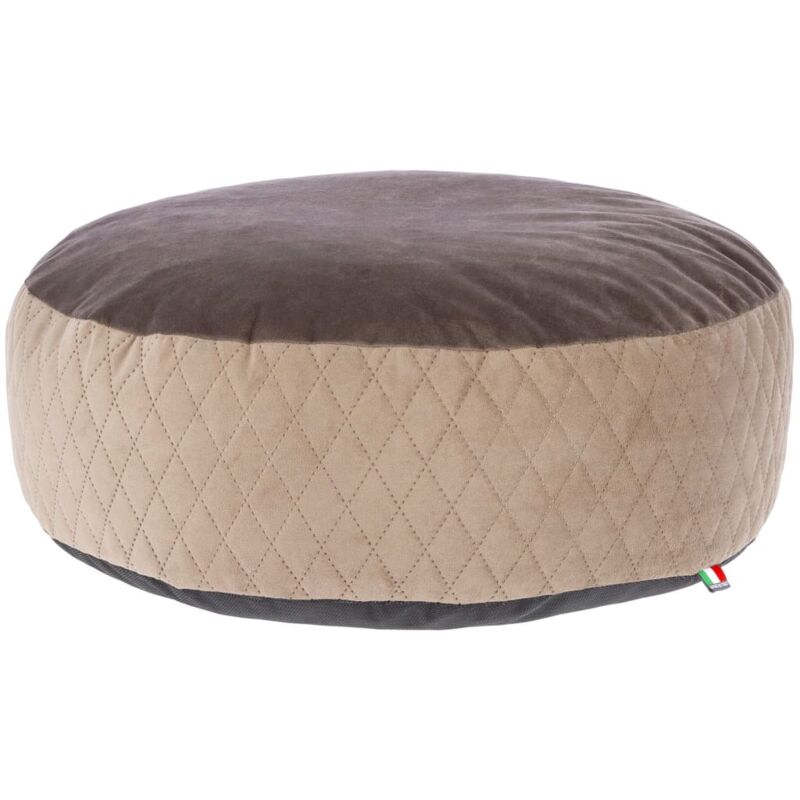 

Kerbl - Cojín para mascotas marrón y gris taupe 60x18 cm - Multicolor