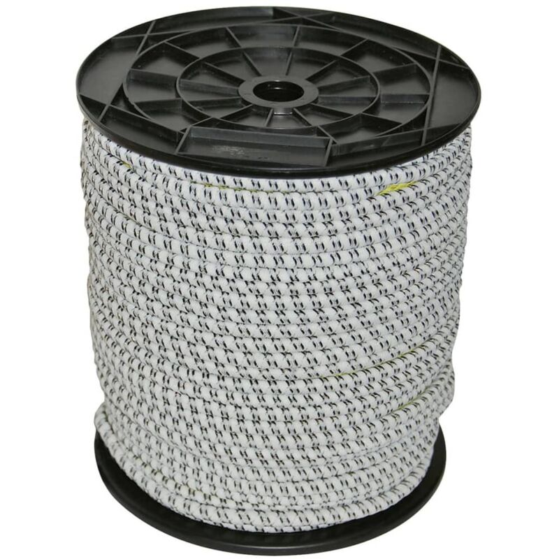 

Cuerda para cerca eléctrica de goma 25 m 7 mm 441890 - Negro - Kerbl