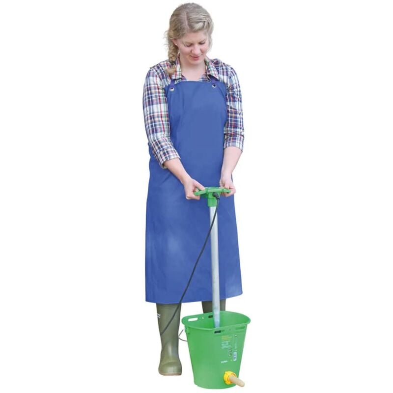 

Kerbl Delantal para ordeñar y lavar PU 125x100 cm azul 15288 - Azul