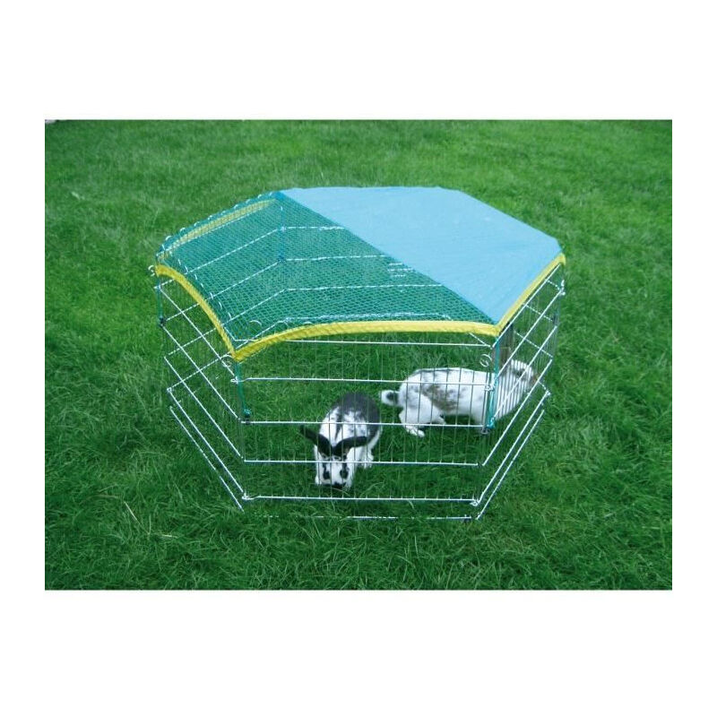 Kerbl - Enclos extérieur zingué avec portillon pour rongeurs