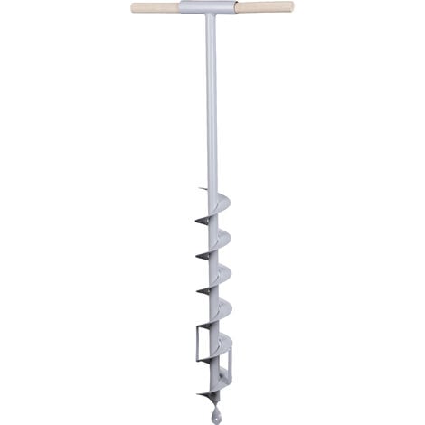 AKO AGRARTECHNIK Kerbl Erdbohrer (idealer Helfer zum Zaunanbau, müheloses Vorbohren, 70 mm) 44484