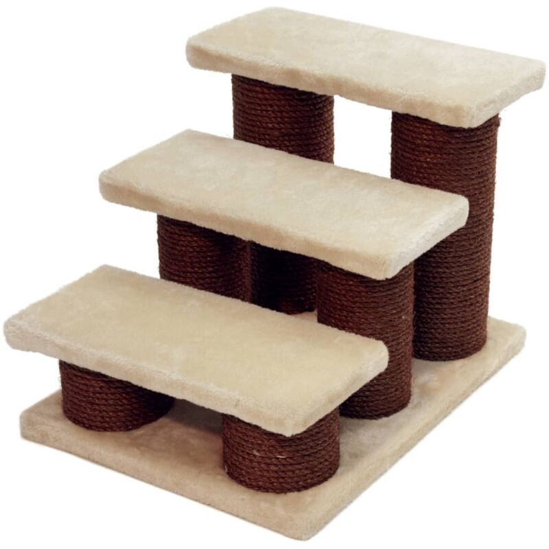 

Escalera para mascotas Easy Climb 45x35x34 cm marrón 82410 - Marrón - Kerbl