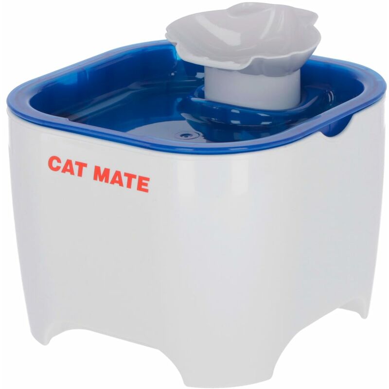 

Fuente para mascotas Cat Mate blanco y azul 19x19x14,5 cm - Multicolor - Kerbl