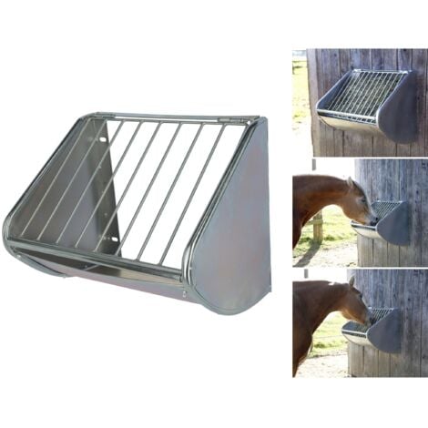 AUTRES Kerbl Futtersparraufe (hochwertige, stabile Raufe zur Wandmontage) 32706