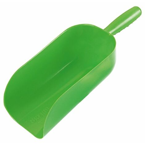 KERBL Green Planostic Schaufel fЩr Futtermittel von Hunden, Katzen, Pferden und anderen Hausstieren - Kapazitt 2 kg