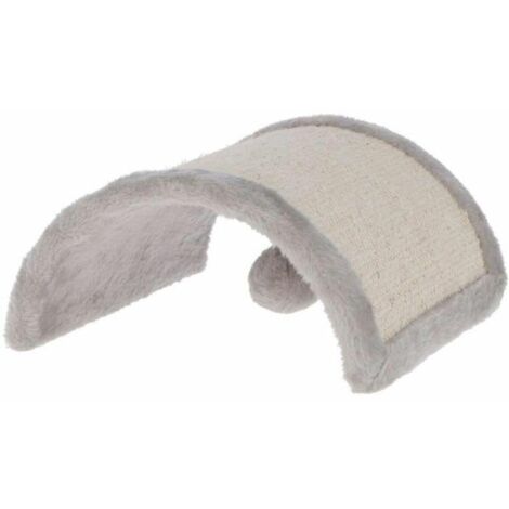 Kerbl Half Moon griffoir pour chat gris en sisal