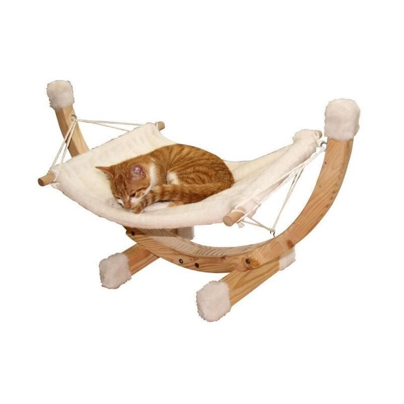 Hamac Siesta Blanc Pour Chat