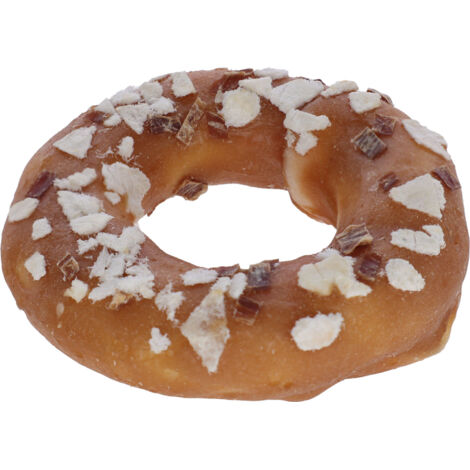 Kerbl Hundesnack Rinderhaut Donut mit Hühnchen 79 g