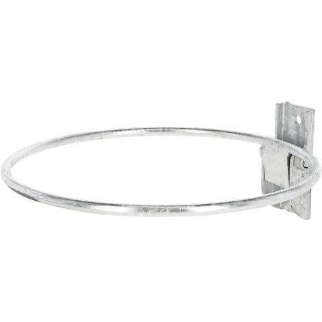 Kerbl klappbare Eimerhalterung Metall verzinkt 28 cm Durchmesser, wandmontage