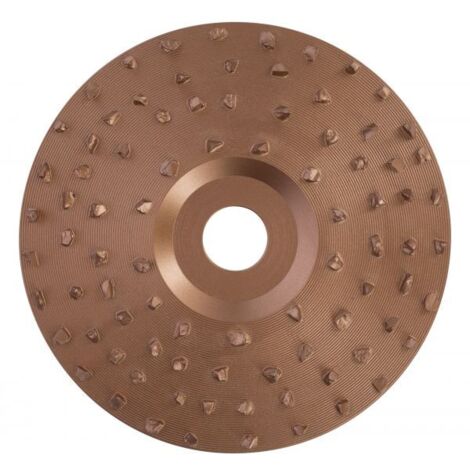 Kerbl Klauenscheibe, 125mm Körnung 40, weit bestückt-KER16353