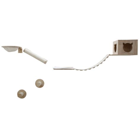 Kerbl Kletterwand Anden (7-teilig, Farbe weiß, max. Belastbarkeit 6 kg) 81611