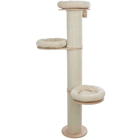 Kerbl Kratzbaum Dolomit Tower (Farbe beige, Höhe 187 cm, Durchmesser 22 cm)