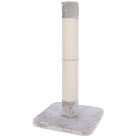 Kerbl Kratzsäule Opal Jute (Farbe grau, Höhe 119 cm, Katzenspielzeug) 81556