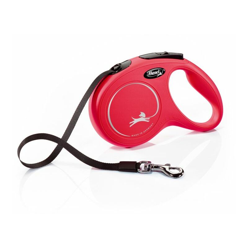 Flexi - Laisse New Classic m Tape 5 m red CL20T5-251-R-20