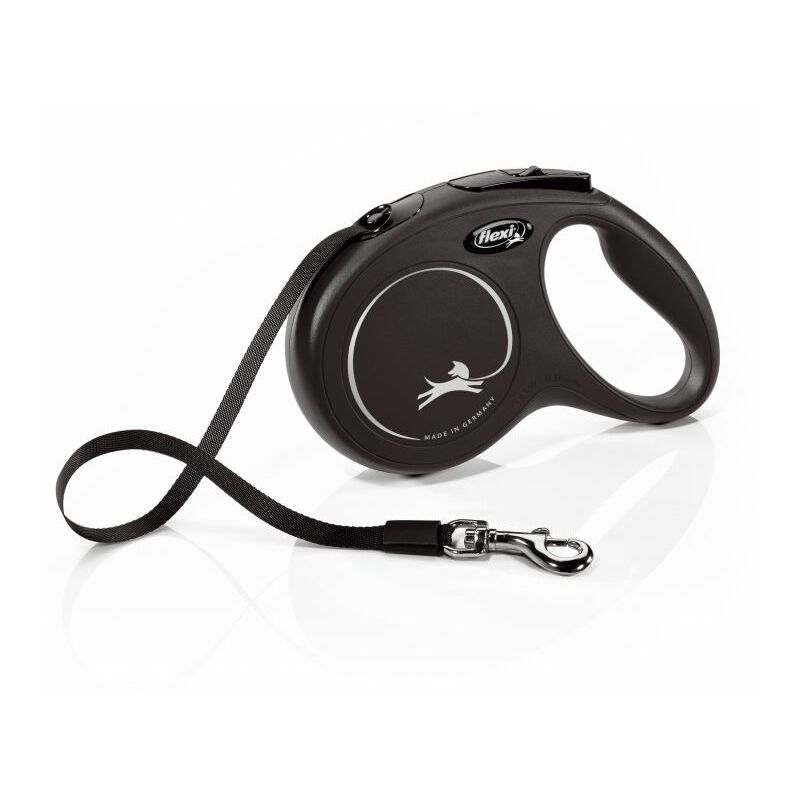 Flexi - Laisse New Classic m Tape 5 m black CL20T5-251-S-20