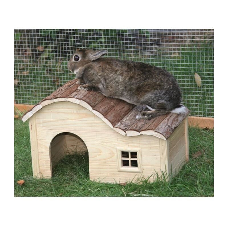 Kerbl - Maison Nature 30x20x19cm - Pour rongeur