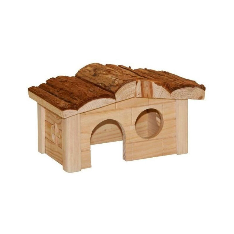 Maison pour petit rongeur - KERBL - Nature - 20 x 14 x 12 cm