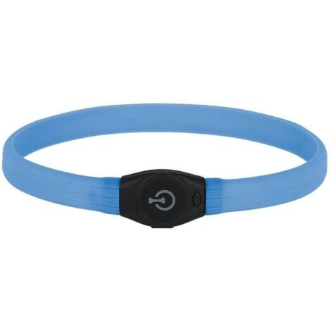 Kerbl Maxi Safe Collare LED Blu Visibilità 500m