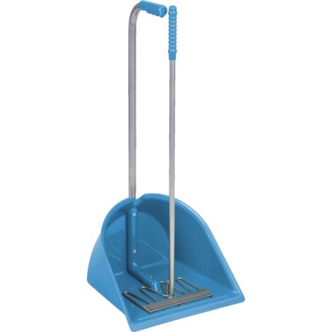 Kerbl Mistboy Mistkübel – Royalblau (Länge 75 cm, Kunststoff / Metall) 328146