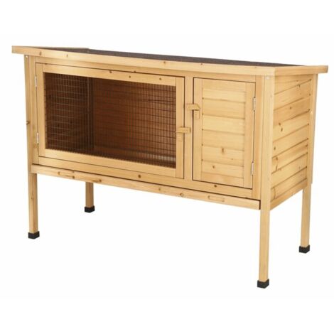 Kerbl Nagerstall Buddy (Farbe weiß, L x B x H 116 x 52 x 50, mit Gitter)