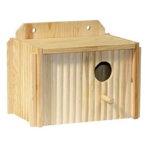 Kerbl Nesting Box per Parrocchetti, 21 x 13 x 13 cm