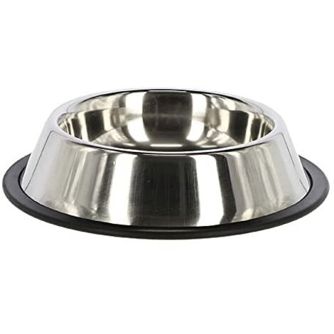 Kerbl Pet Ciotola in Acciaio Inox, Anti Slip App, 1800 ml