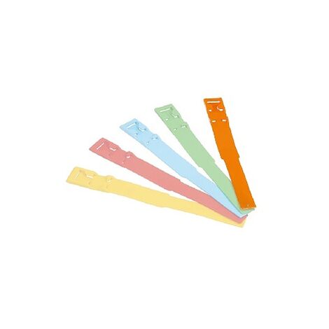 KERBL -Planic -Armband fÐ©r Rindfleisch, 37 x 3,8 cm, Orange, 10 Armbandpaket