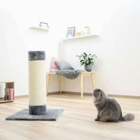 KERBL - Poteau griffoir tronc Opal Ultra 80 cm Gris