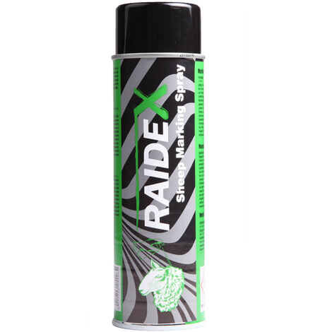 KERBL RAIDEX Spray Battle Marker, vert, 500 ml