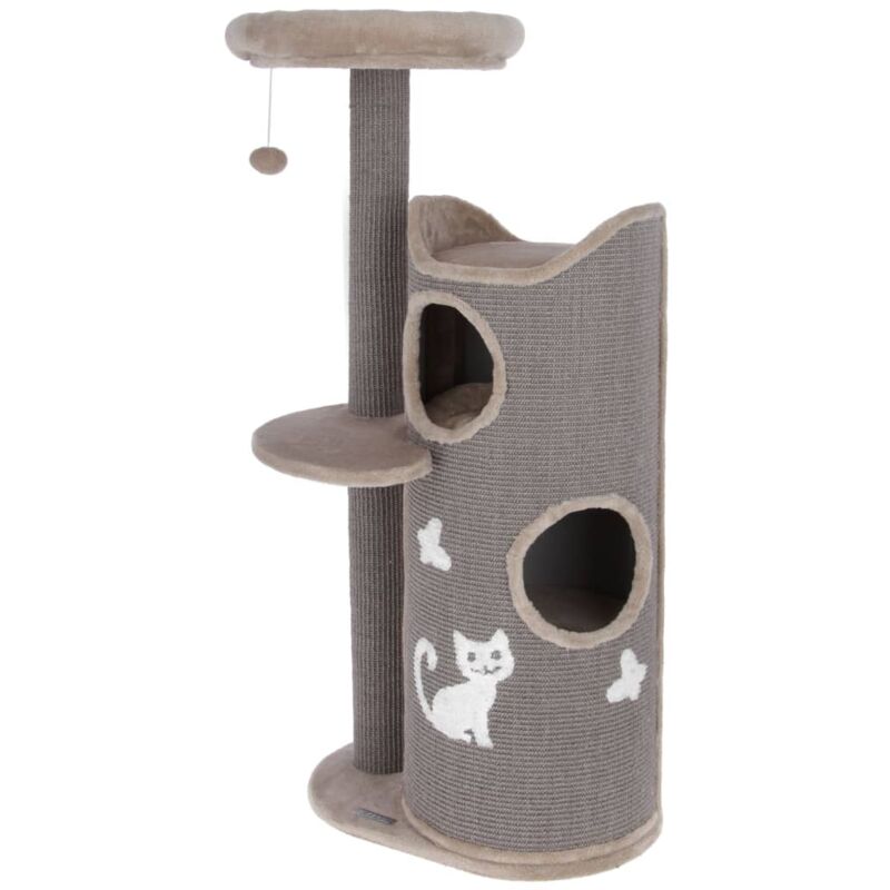 

Kerbl Rascador para gatos Tiana gris 130 cm - Gris