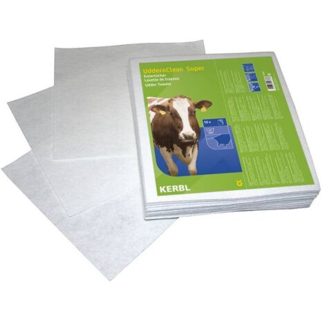 KERBL -Reinigungspapiere fÐ©r Euter, wiederverwendbar, waschbar fÐ©r Misma, 34x37 cm, 50 pa Â±