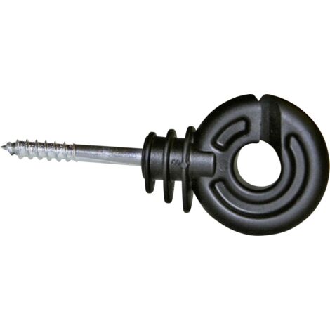 Kerbl Ringisolator kompakt schwarz 25 Stück