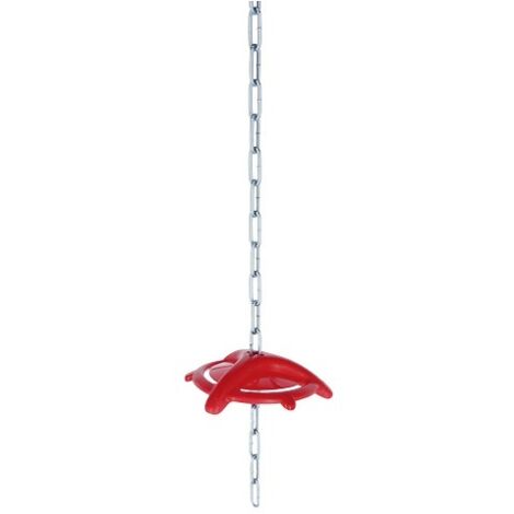 Kerbl -Scheibe zum BeiÂ¤en fÐ©r Ferkel, 75 cm Kette, ÐÑŸ180 mm