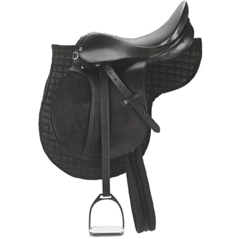 

Silla de montar poni de cuero negro 32196 - Negro - Kerbl