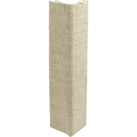 KERBL Sisal Kratzbrett Kevin Kratzplatte Beige Kratzmatte Holz 81557